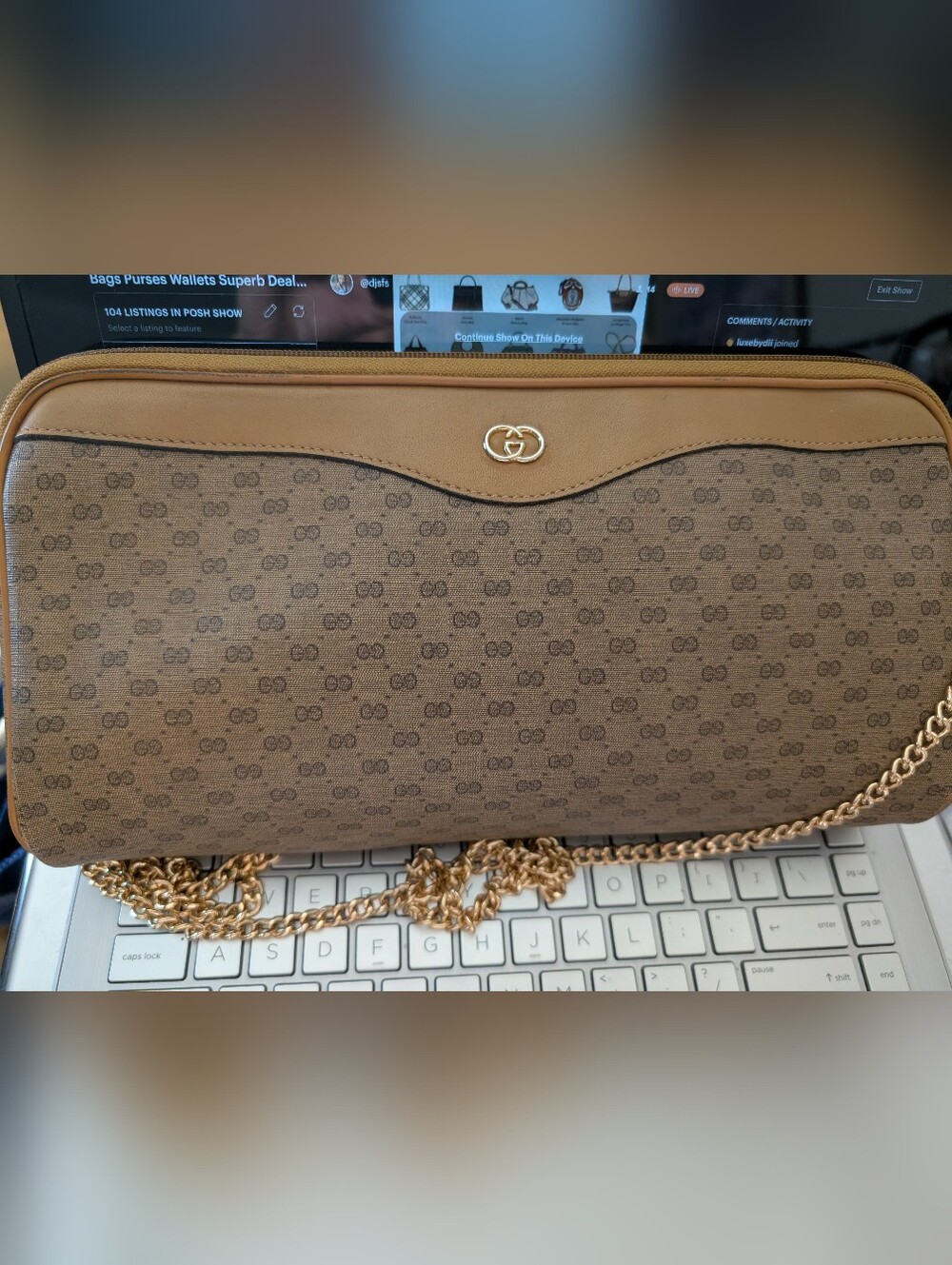 Gucci Crossbody No COA redone interior As Is
